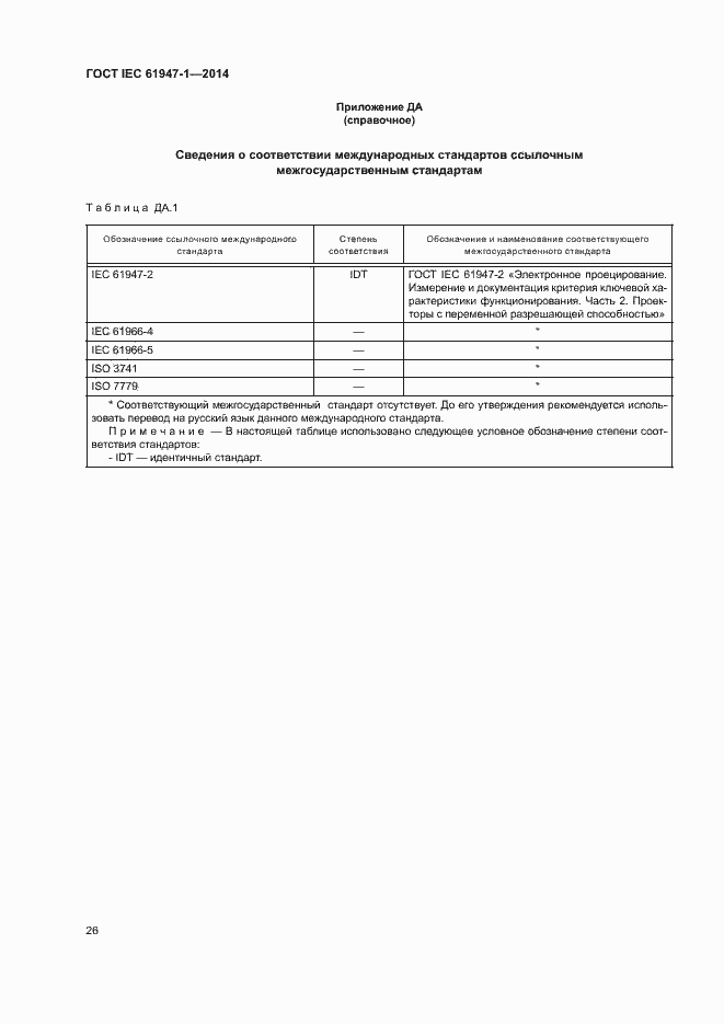  IEC 61947-1-2014.  32