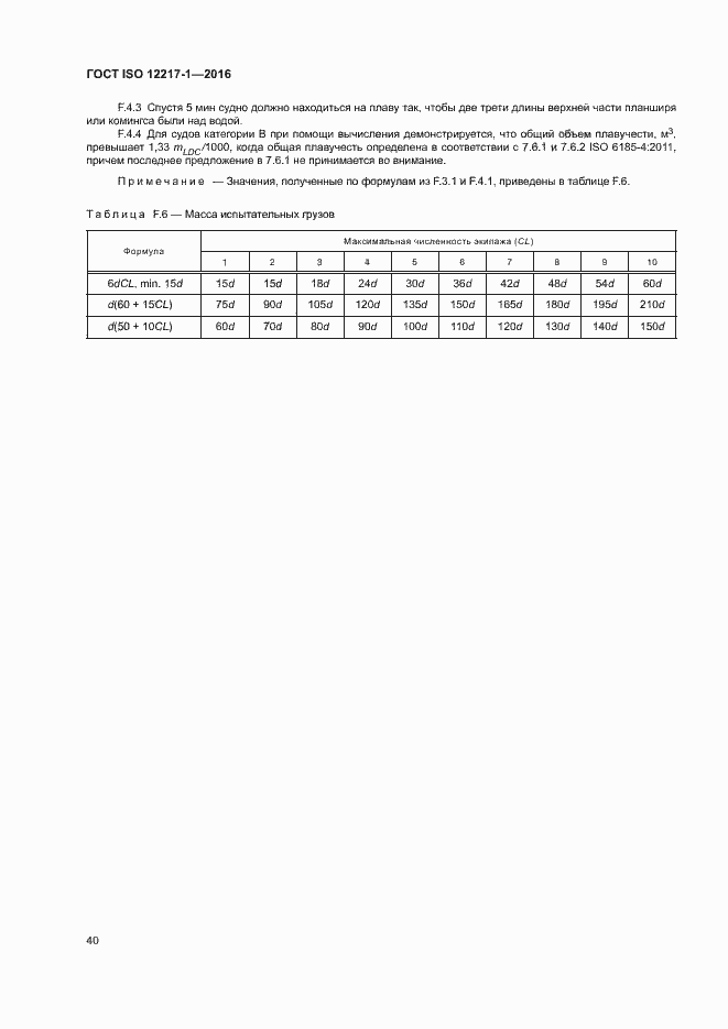  ISO 12217-1-2016.  44