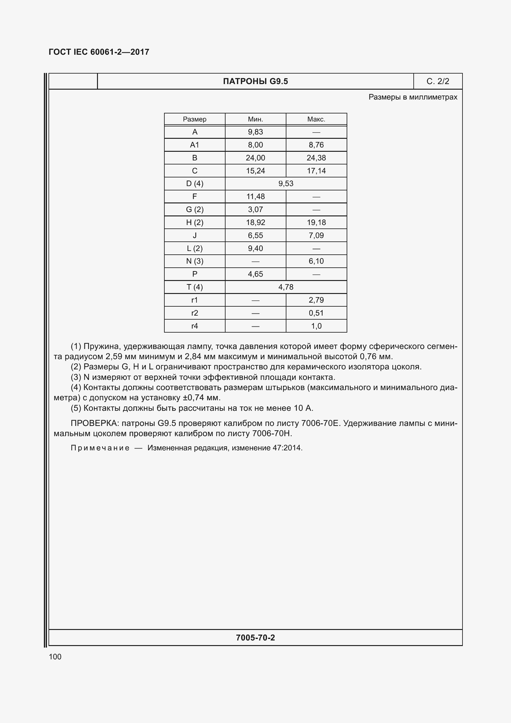  IEC 60061-2-2017.  106