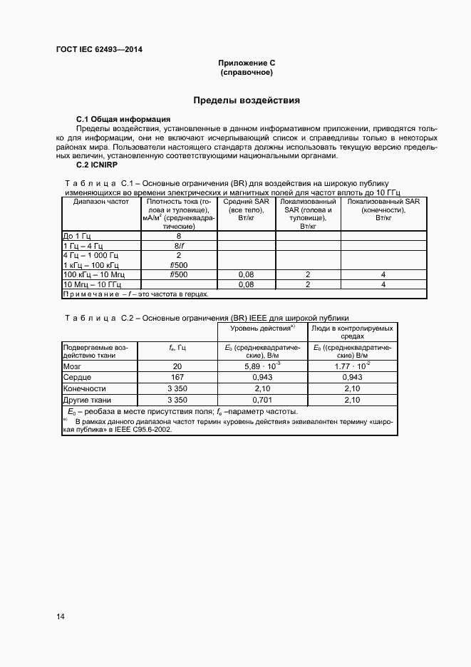  IEC 62493-2014.  20