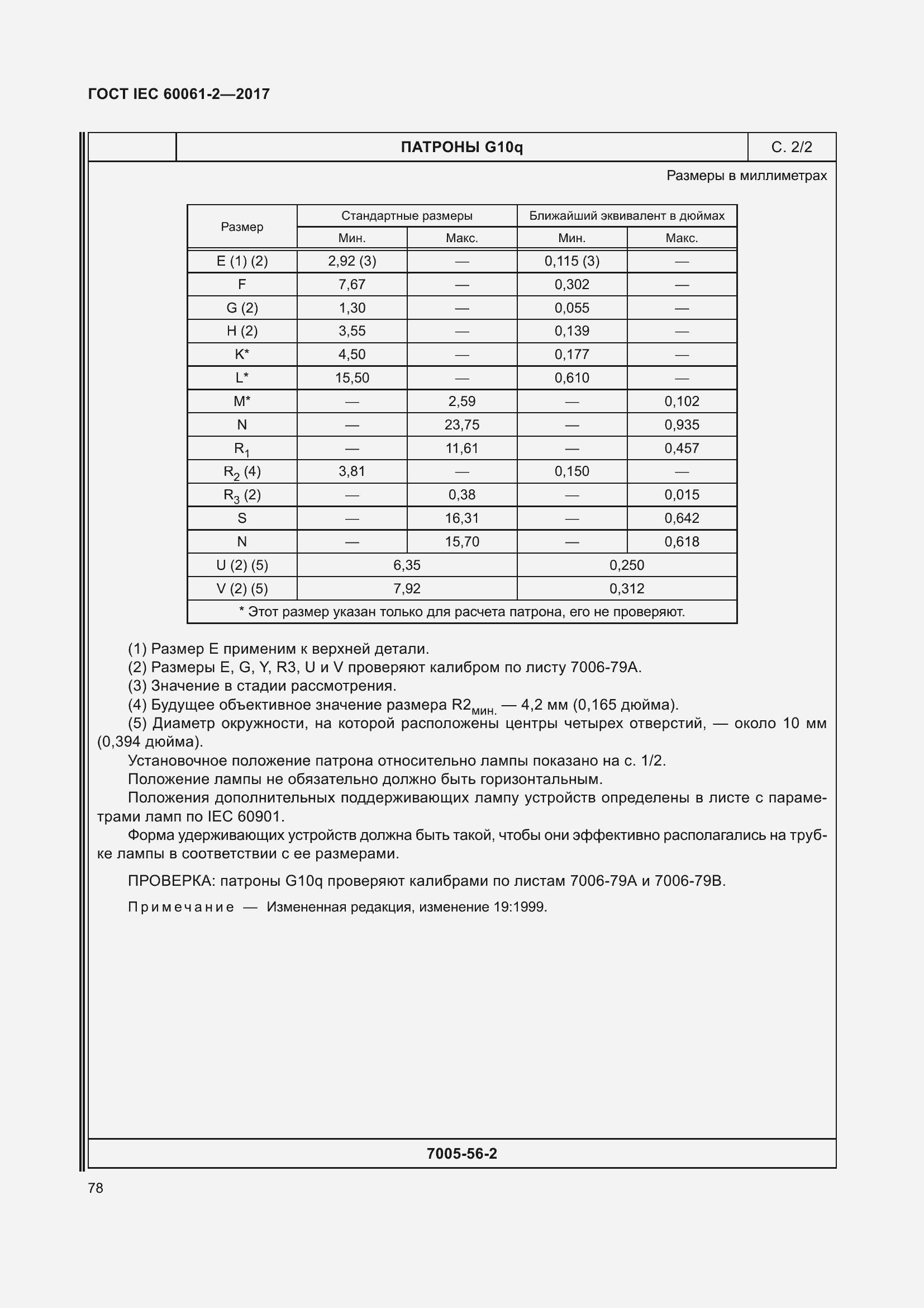  IEC 60061-2-2017.  84